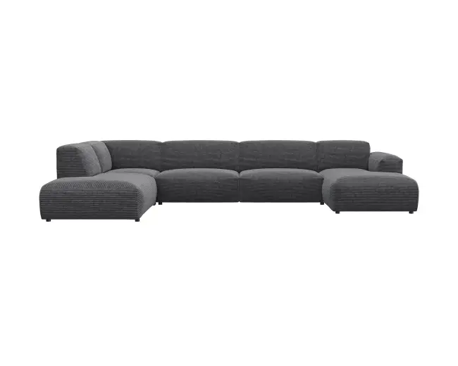 Lucera 3 Sitzer Eckcouch Chaiselong Open-End 1