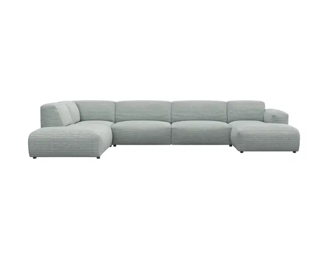 Lucera 3 Sitzer Eckcouch Chaiselong Open-End 1