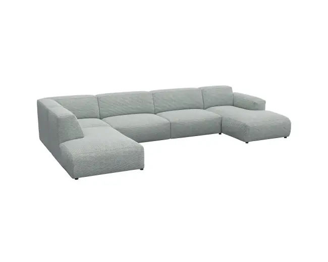 Lucera 3 Sitzer Eckcouch Chaiselong Open-End 2
