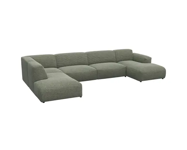 Lucera 3 Sitzer Eckcouch Chaiselong Open-End 2
