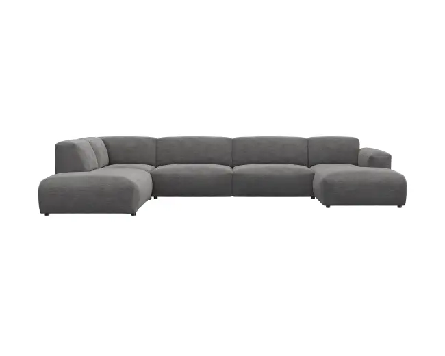 Lucera 3 Sitzer Eckcouch Chaiselong Open-End 1