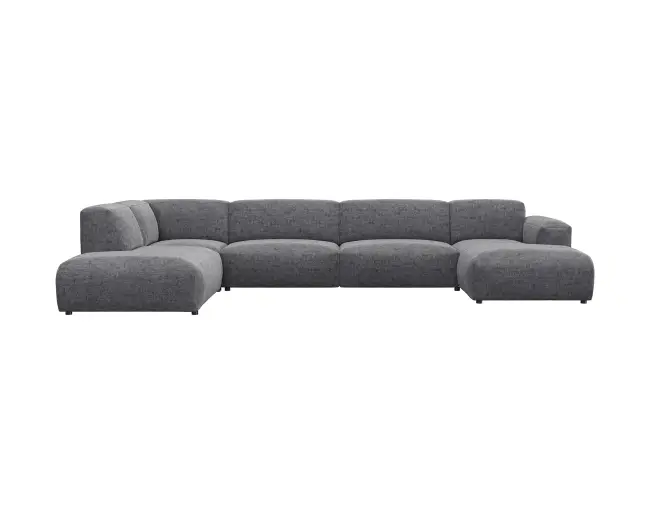 Lucera 3 Sitzer Eckcouch Chaiselong Open-End 1