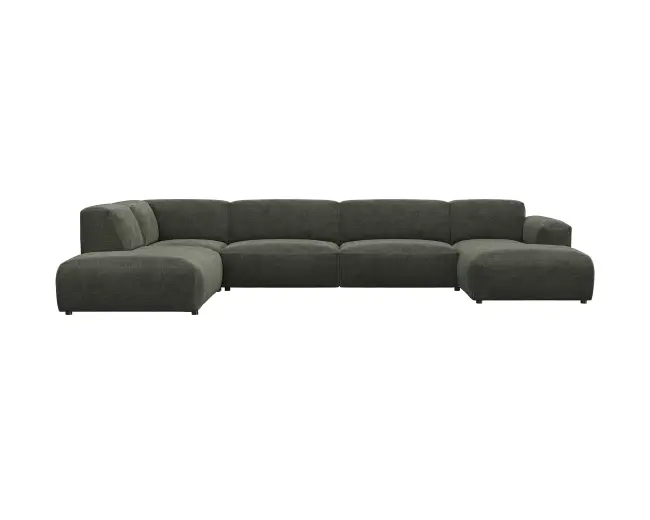 Lucera 3 Sitzer Eckcouch Chaiselong Open-End 1