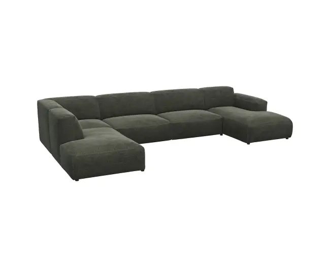 Lucera 3 Sitzer Eckcouch Chaiselong Open-End 2
