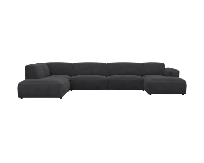 Lucera 3 Sitzer Eckcouch Chaiselong Open-End 1