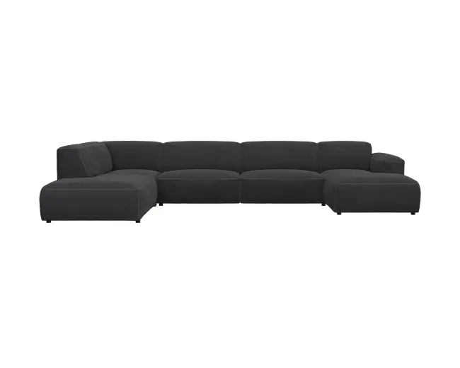 Lucera 3 Sitzer Eckcouch Chaiselong Open-End 1