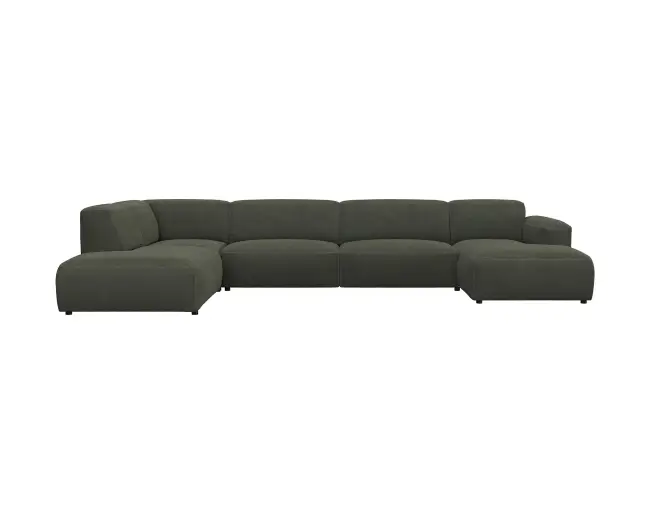Lucera 3 Sitzer Eckcouch Chaiselong Open-End 1