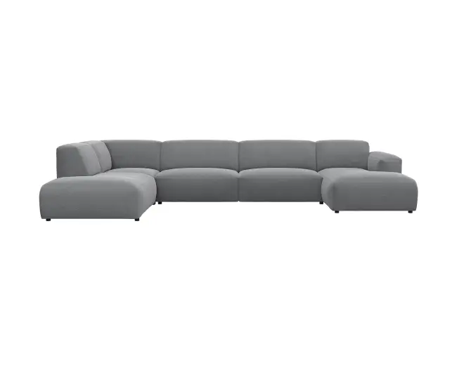 Lucera 3 Sitzer Eckcouch Chaiselong Open-End 1