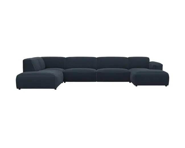 Lucera 3 Sitzer Eckcouch Chaiselong Open-End 1