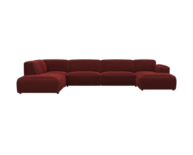 Lucera 3 Sitzer Eckcouch Chaiselong Open-End 1