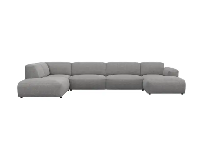 Lucera 3 Sitzer Eckcouch Chaiselong Open-End 1