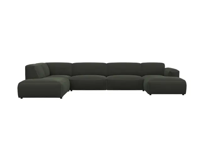 Lucera 3 Sitzer Eckcouch Chaiselong Open-End 1