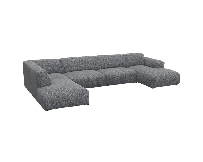 Lucera 3 Sitzer Eckcouch Chaiselong Open-End 2