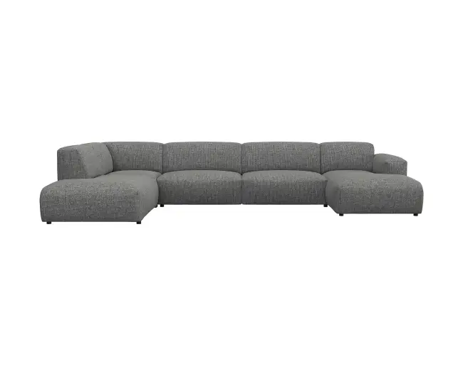 Lucera 3 Sitzer Eckcouch Chaiselong Open-End 1