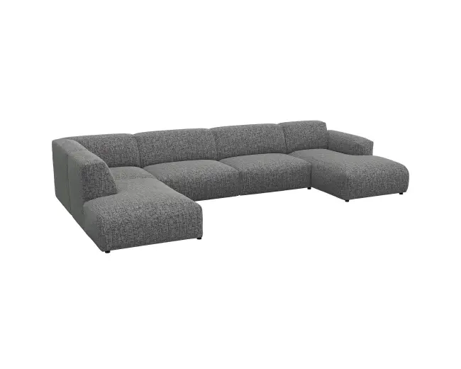 Lucera 3 Sitzer Eckcouch Chaiselong Open-End 2