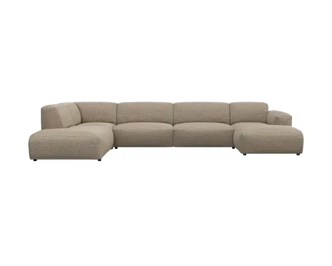 Lucera 3 Sitzer Eckcouch Chaiselong Open-End 1