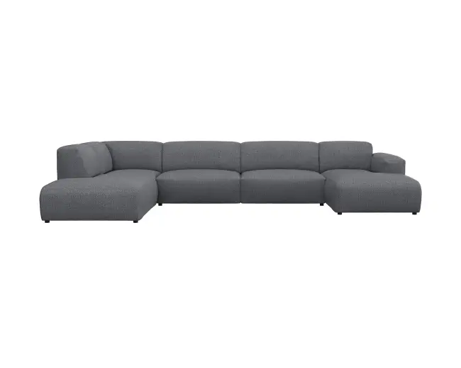 Lucera 3 Sitzer Eckcouch Chaiselong Open-End 1