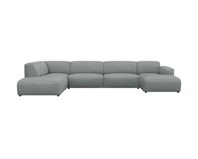 Lucera 3 Sitzer Eckcouch Chaiselong Open-End 1