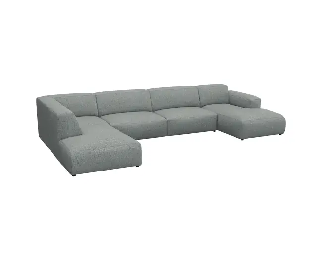 Lucera 3 Sitzer Eckcouch Chaiselong Open-End 2