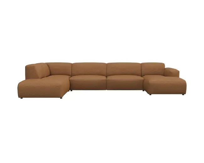 Lucera 3 Sitzer Eckcouch Chaiselong Open-End 1