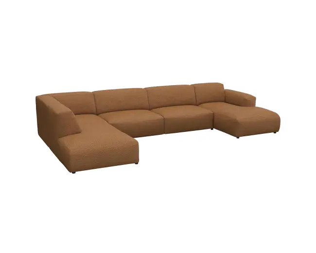 Lucera 3 Sitzer Eckcouch Chaiselong Open-End 2