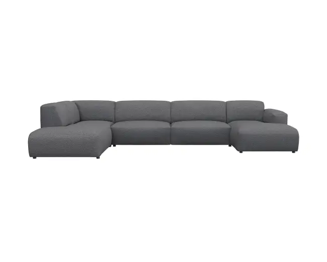 Lucera 3 Sitzer Eckcouch Chaiselong Open-End 1