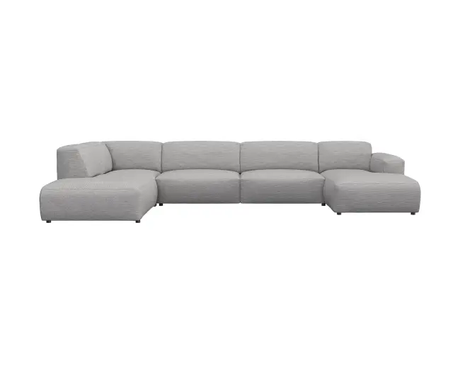 Lucera 3 Sitzer Eckcouch Chaiselong Open-End 1