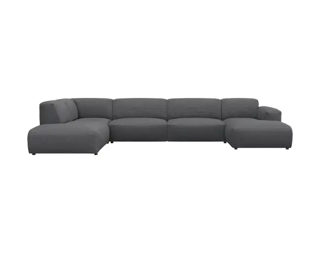 Lucera 3 Sitzer Eckcouch Chaiselong Open-End 1