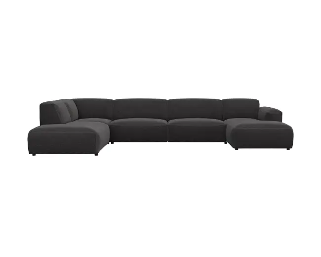 Lucera 3 Sitzer Eckcouch Chaiselong Open-End 1