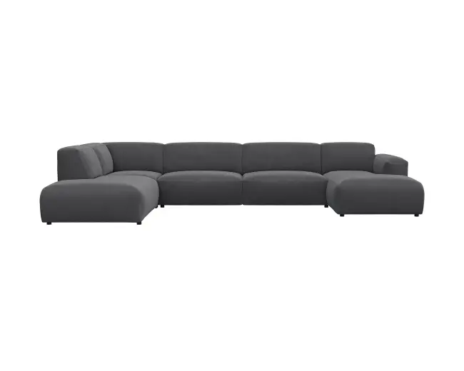 Lucera 3 Sitzer Eckcouch Chaiselong Open-End 1