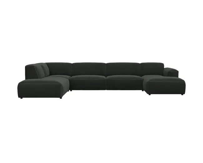 Lucera 3 Sitzer Eckcouch Chaiselong Open-End 1