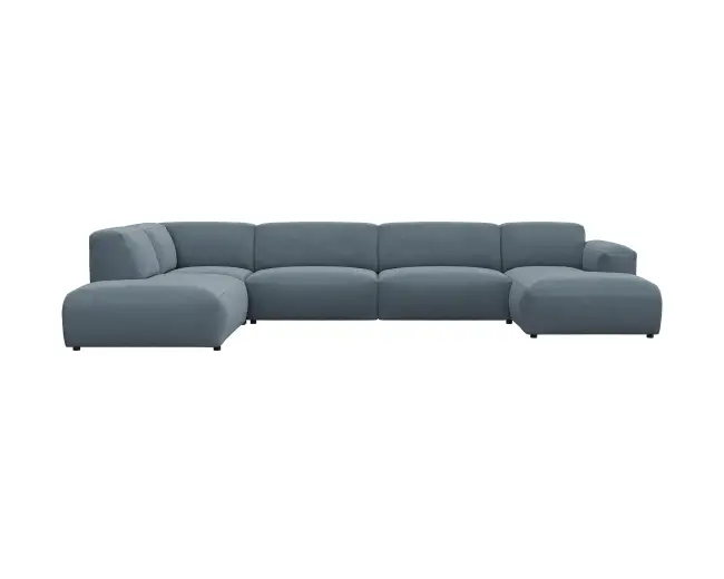 Lucera 3 Sitzer Eckcouch Chaiselong Open-End 1