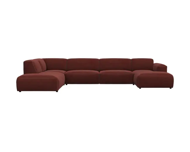 Lucera 3 Sitzer Eckcouch Chaiselong Open-End 1