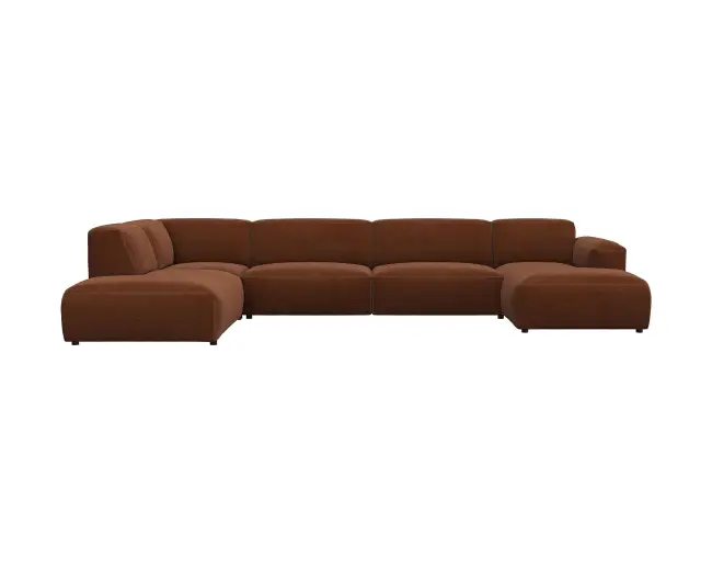 Lucera 3 Sitzer Eckcouch Chaiselong Open-End 1