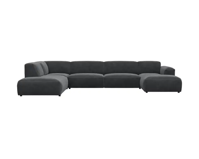 Lucera 3 Sitzer Eckcouch Chaiselong Open-End 1