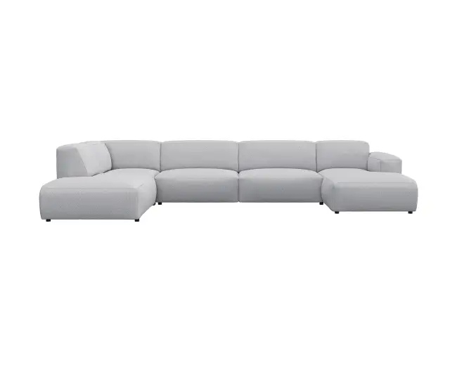 Lucera 3 Sitzer Eckcouch Chaiselong Open-End 1