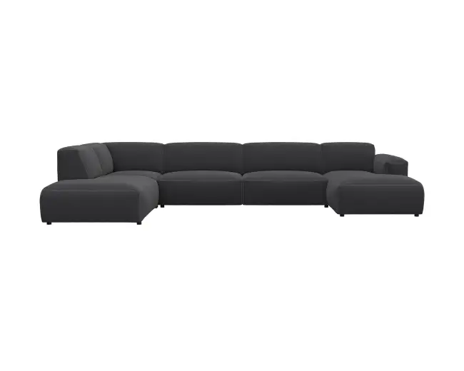 Lucera 3 Sitzer Eckcouch Chaiselong Open-End 1