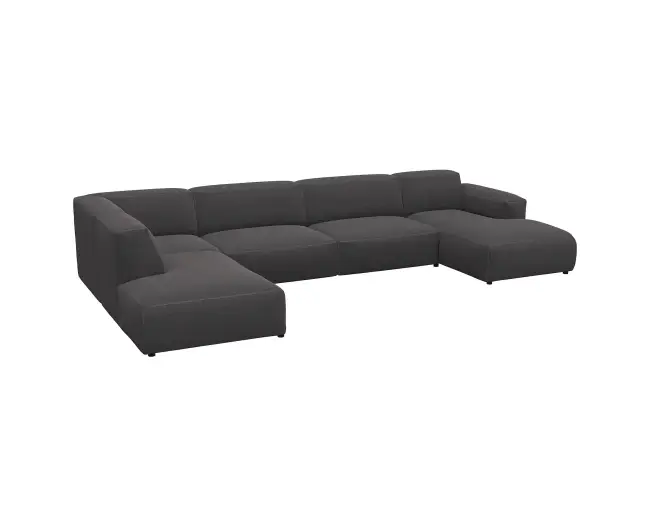 Lucera 3 Sitzer Eckcouch Chaiselong Open-End 2