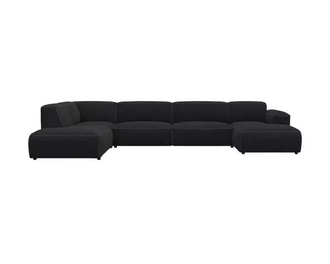 Lucera 3 Sitzer Eckcouch Chaiselong Open-End 1