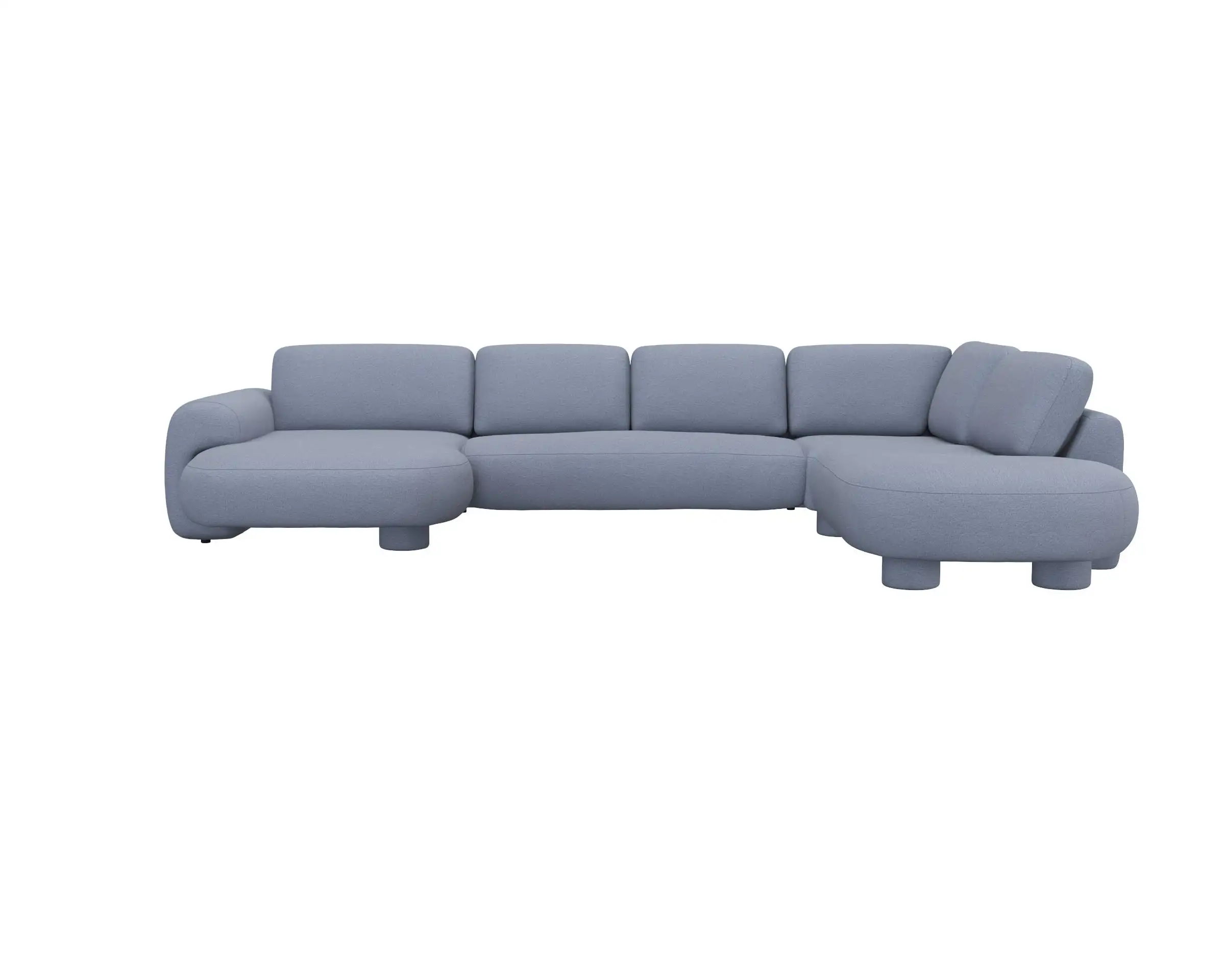 Flexlux 2.5 Sitzer Eckcouch Chaiselong Open-End Bild 1