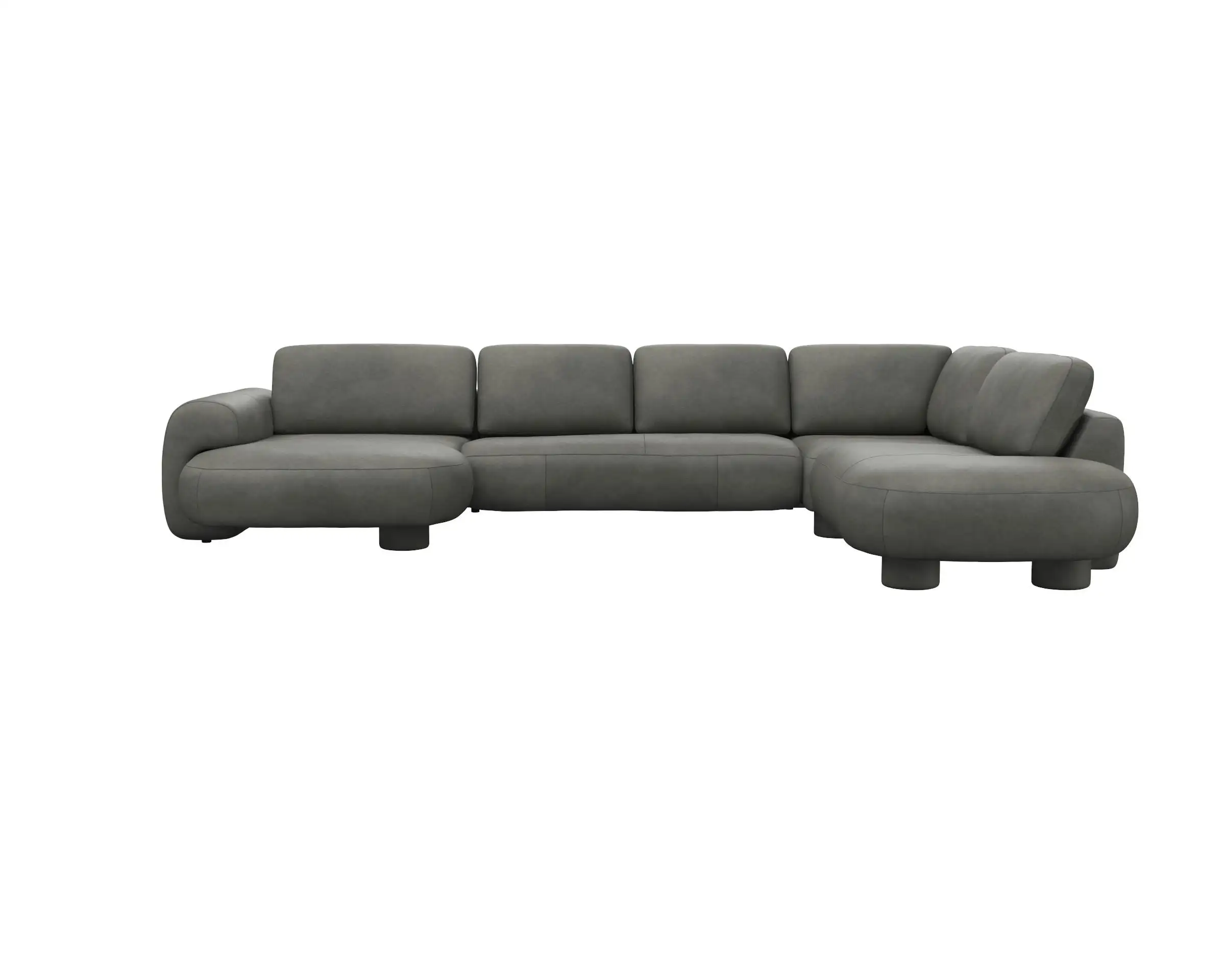 Flexlux 2.5 Sitzer Eckcouch Chaiselong Open-End Bild 1