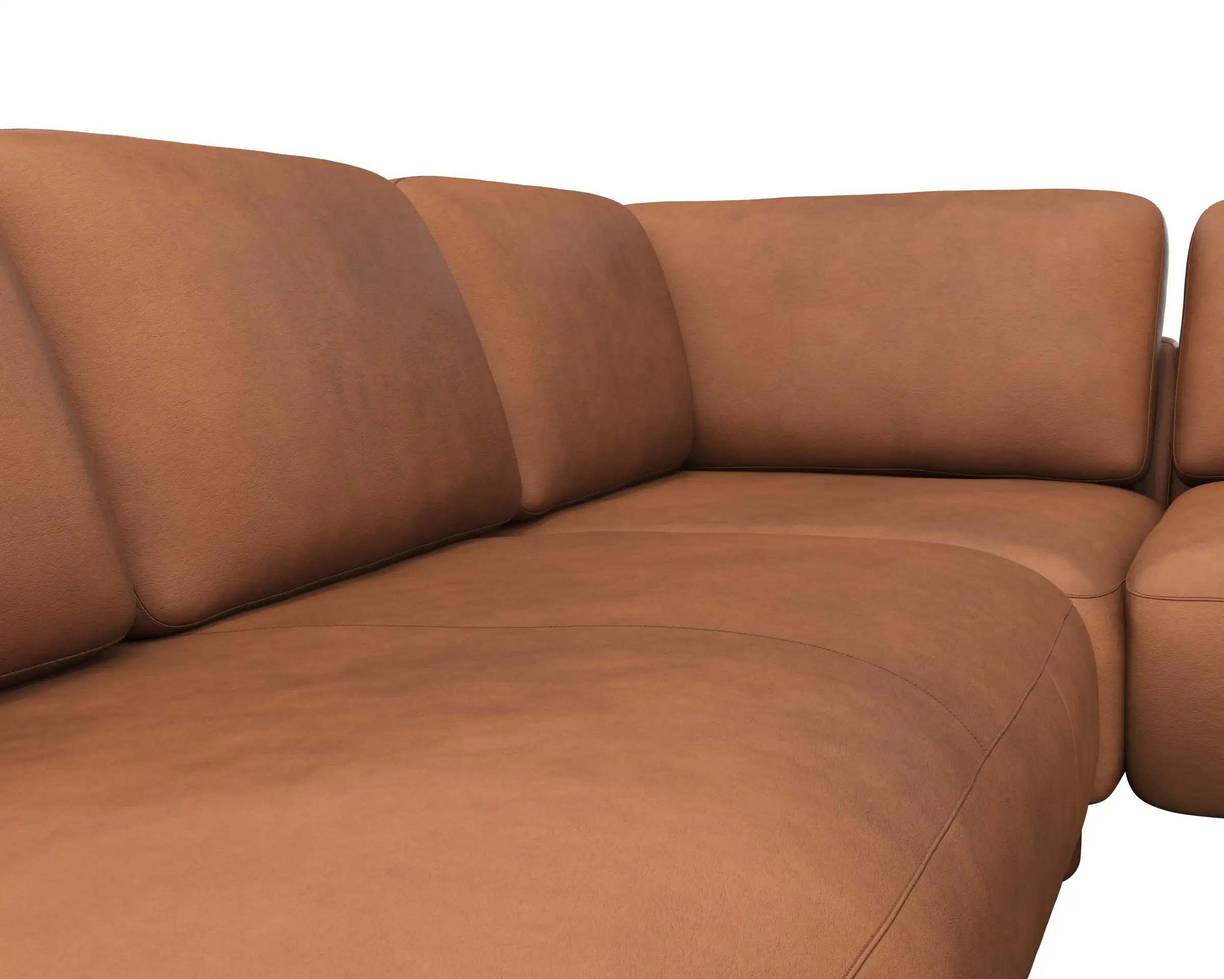 Flexlux 2.5 Sitzer Eckcouch Chaiselong Open-End Bild 4