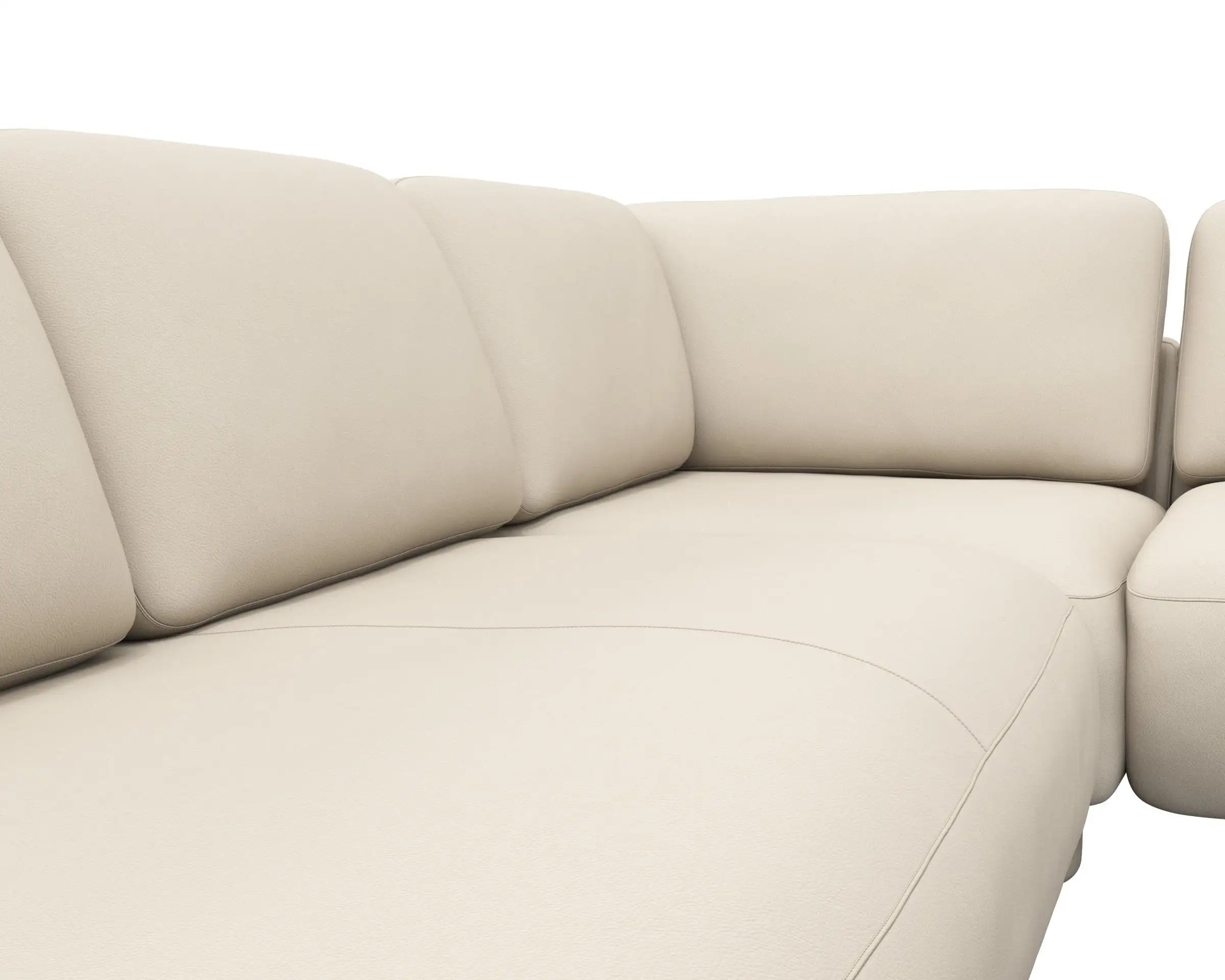 Flexlux 2.5 Sitzer Eckcouch Chaiselong Open-End Bild 4