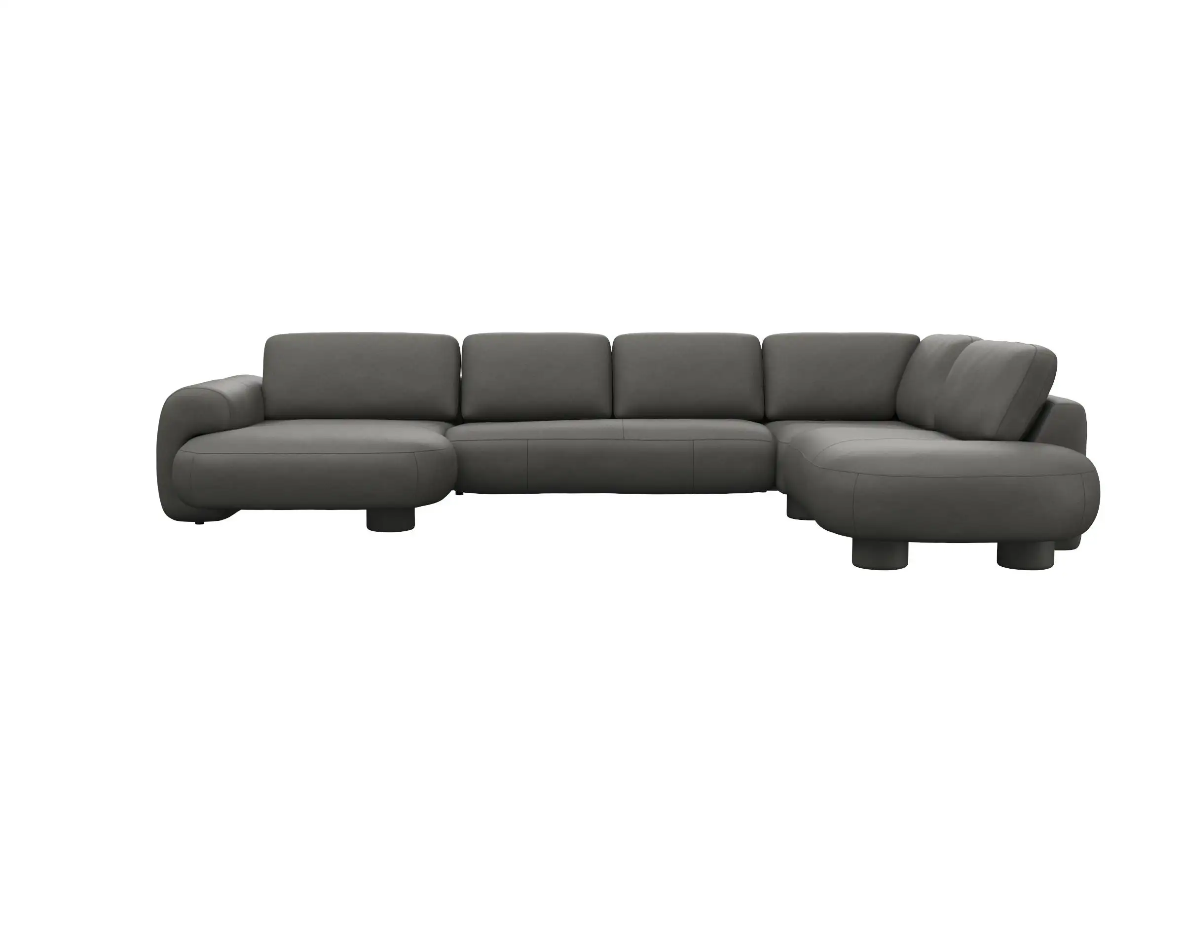 Flexlux 2.5 Sitzer Eckcouch Chaiselong Open-End Bild 1