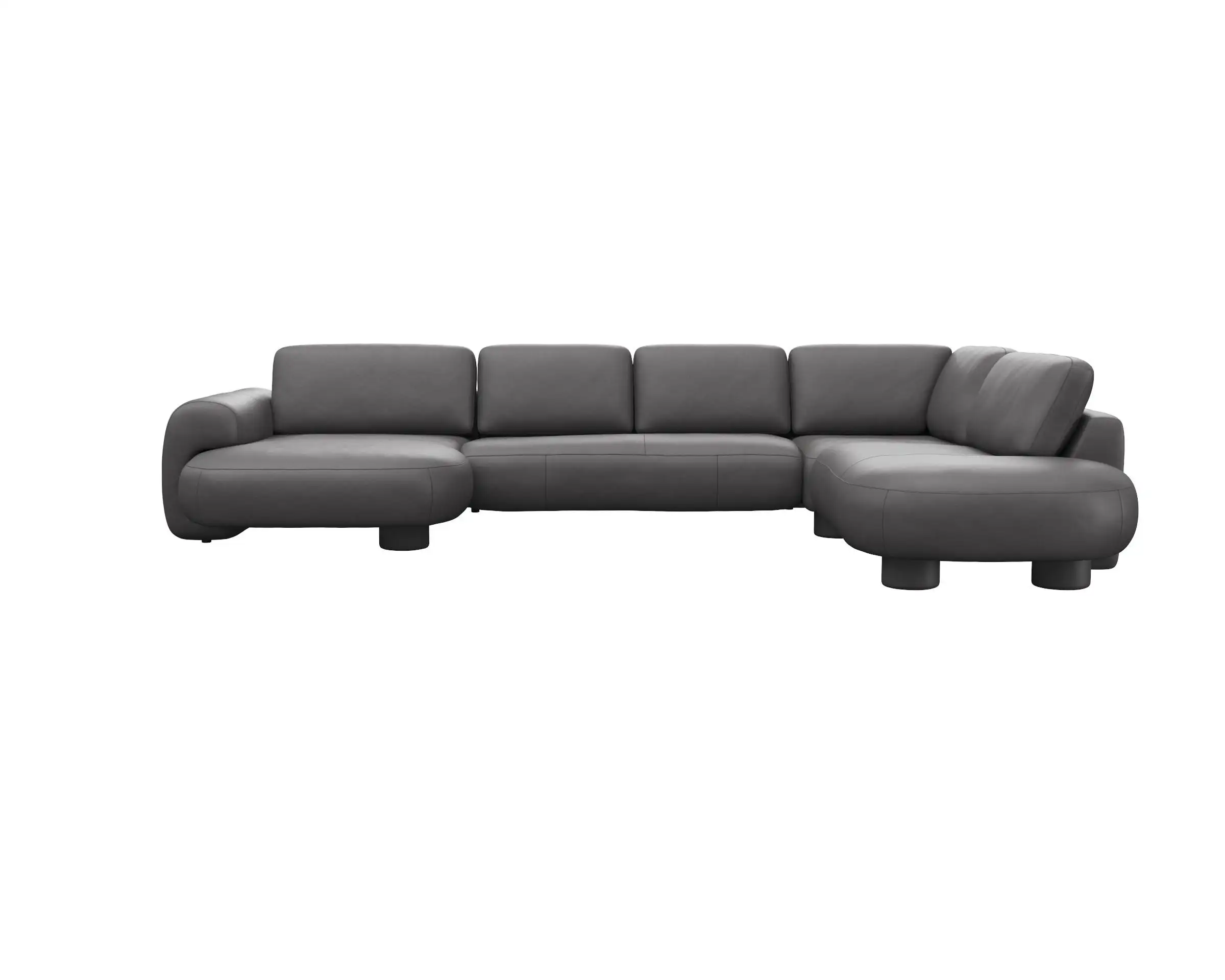 Flexlux 2.5 Sitzer Eckcouch Chaiselong Open-End Bild 1