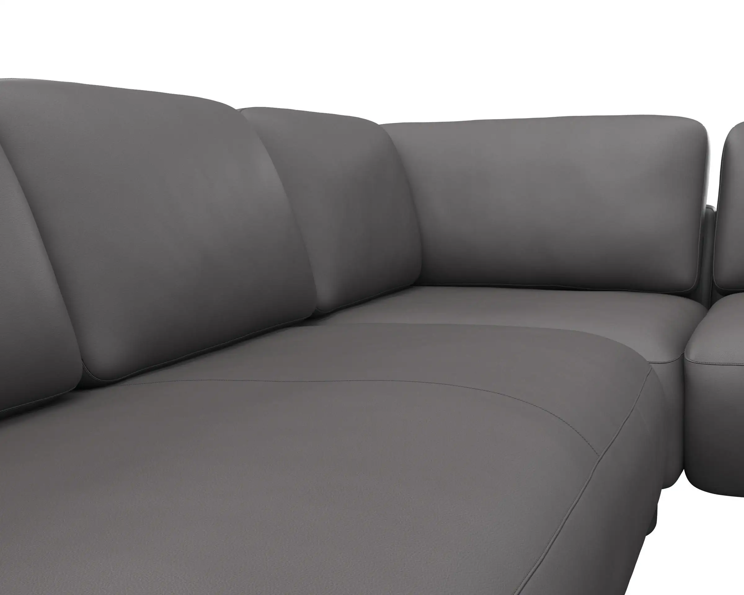 Flexlux 2.5 Sitzer Eckcouch Chaiselong Open-End Bild 4