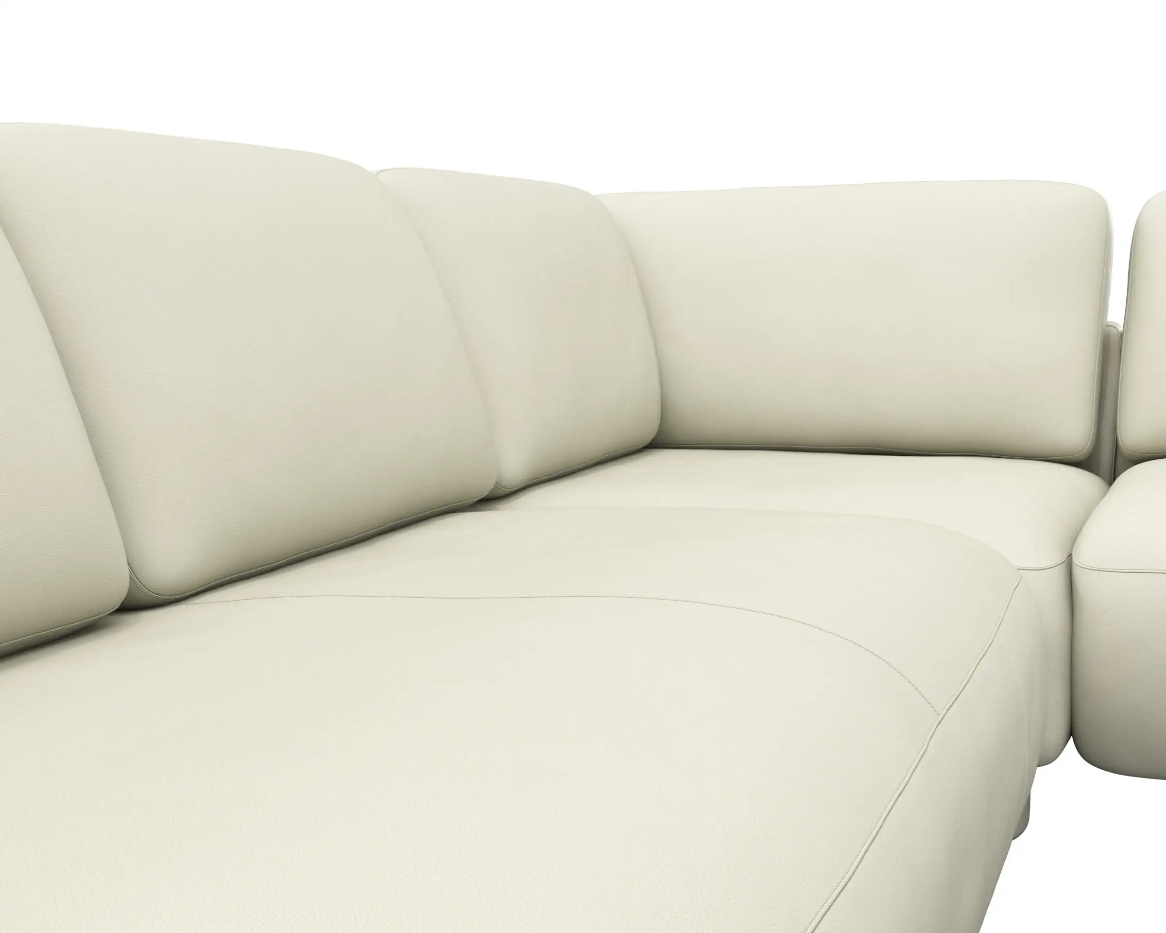 Flexlux 2.5 Sitzer Eckcouch Chaiselong Open-End Bild 4