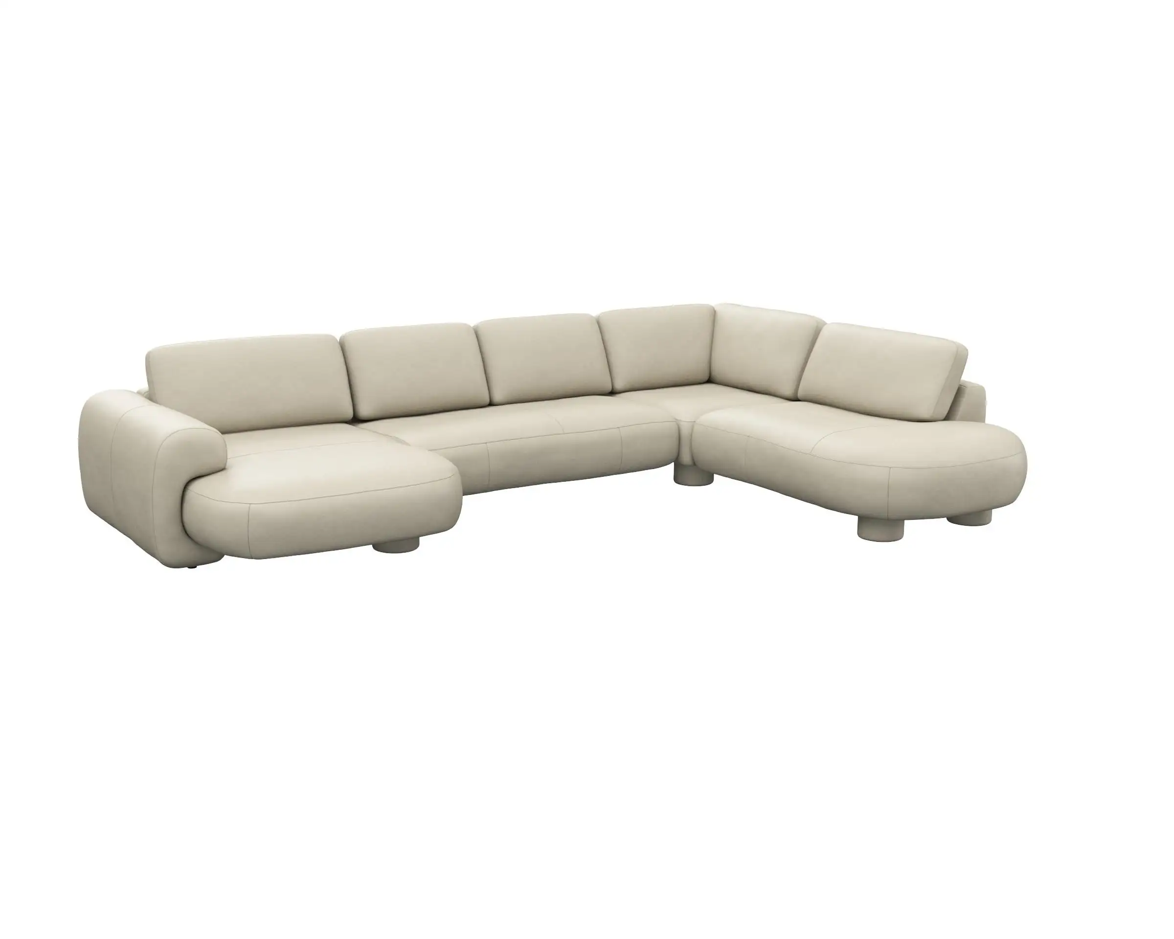 Flexlux 2.5 Sitzer Eckcouch Chaiselong Open-End Bild 2