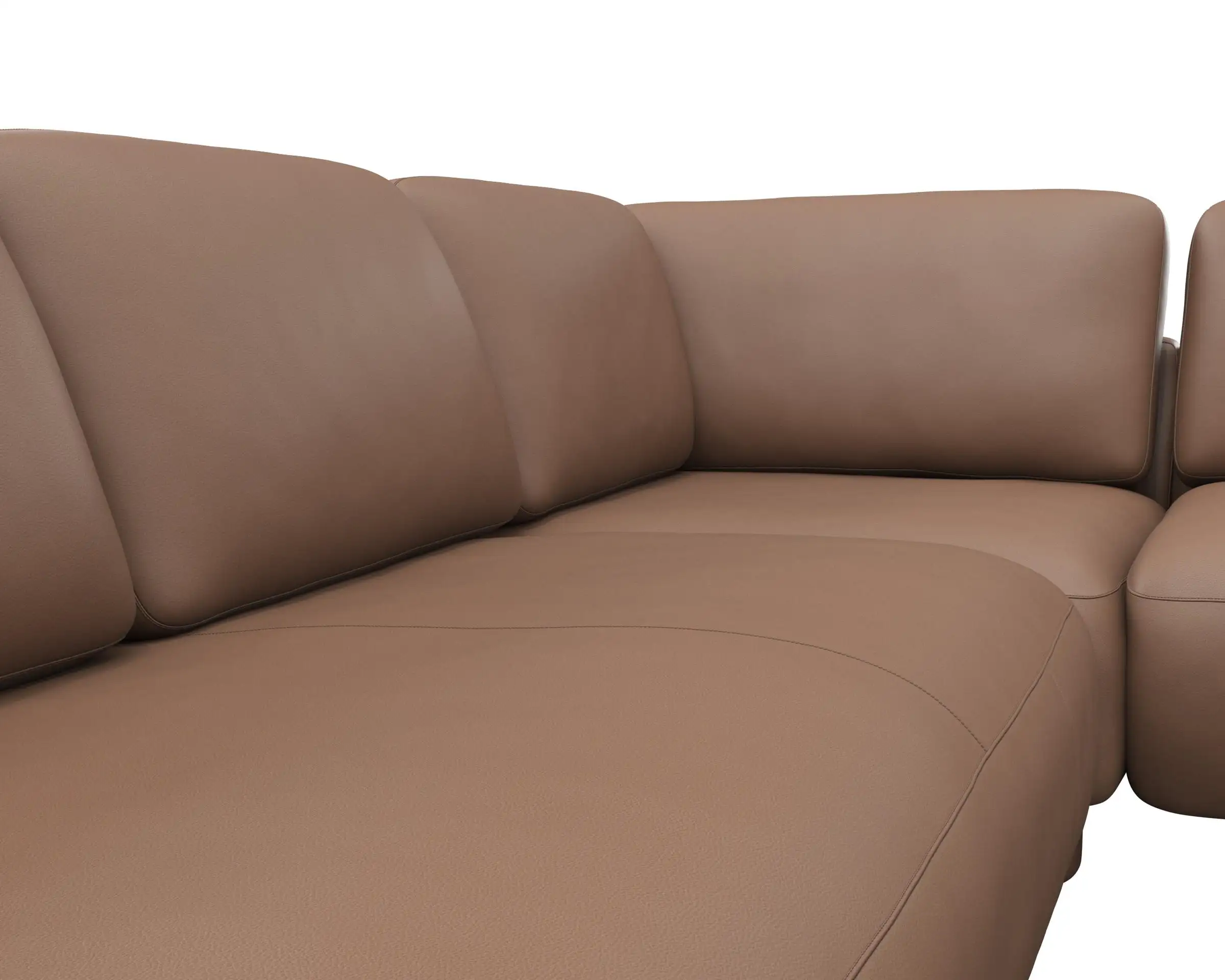 Flexlux 2.5 Sitzer Eckcouch Chaiselong Open-End Bild 4