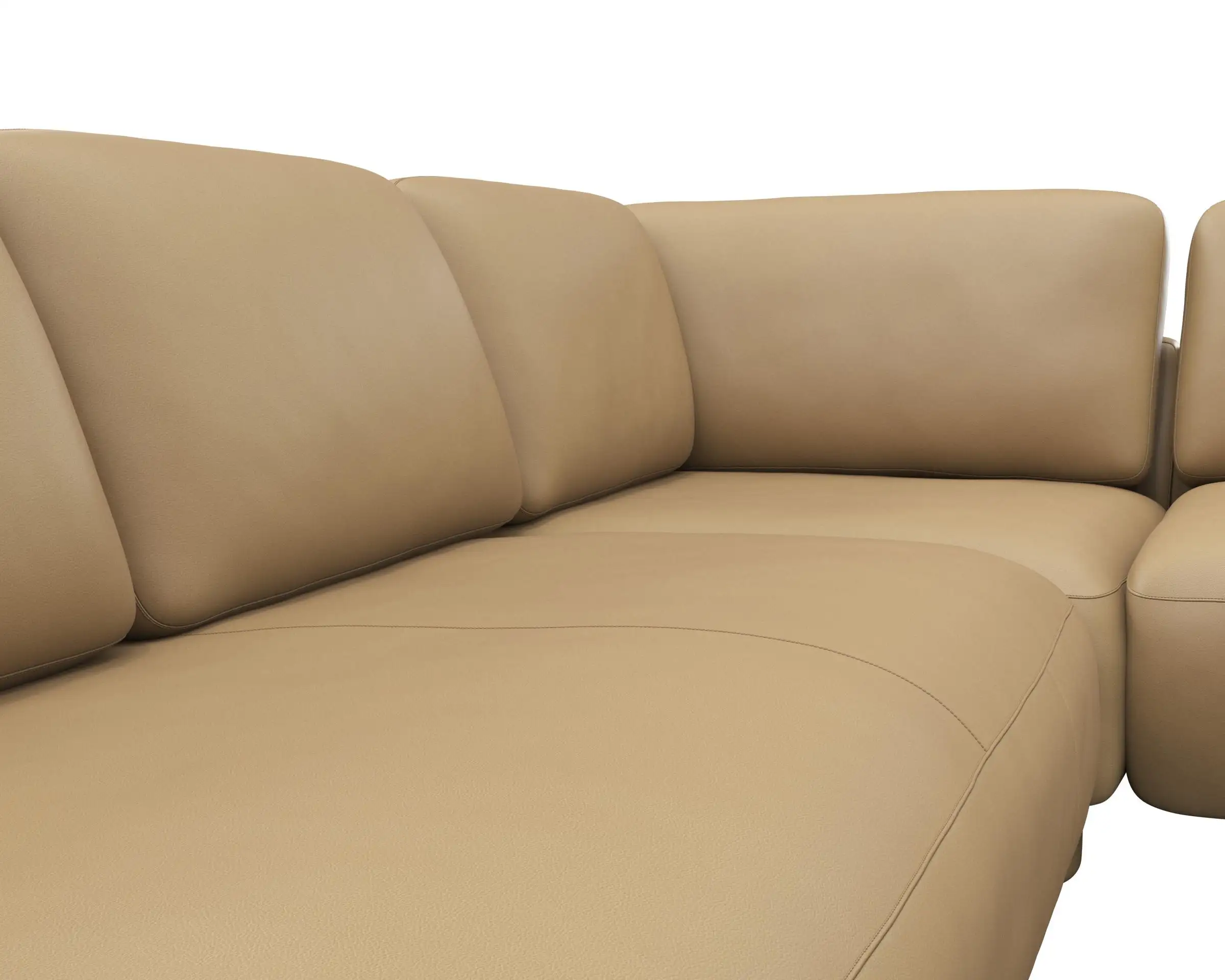 Flexlux 2.5 Sitzer Eckcouch Chaiselong Open-End Bild 4